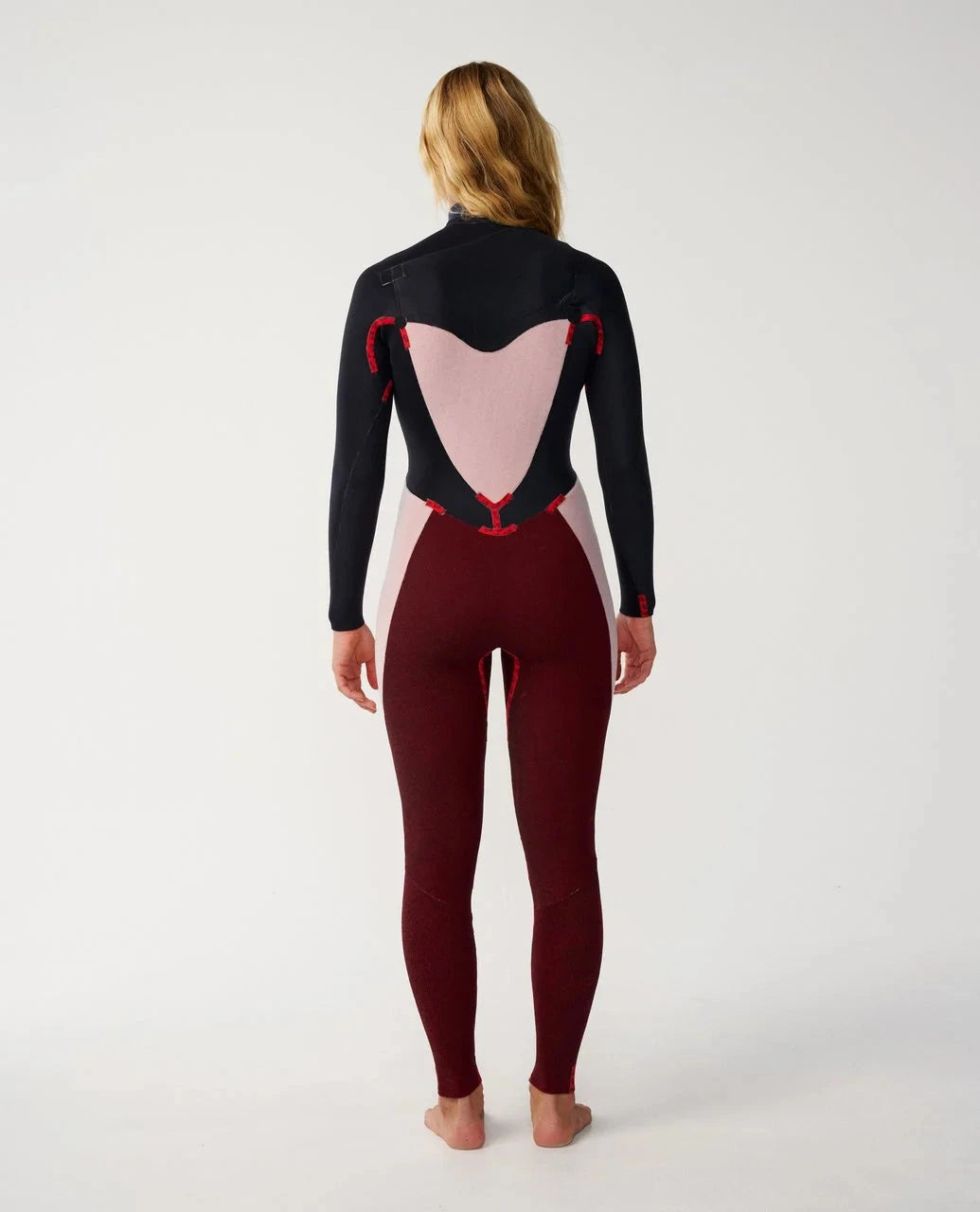 Womens Dawn Patrol 5/4 GB Chest Zip Wetsuit - Slate (2026/27) Women's wetsuits Rip Curl Women 