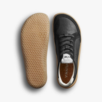 Women's Gobi II Sneaker Premium Leather - Obsidian Women's Flipflops,Shoes & Boots Vivobarefoot 