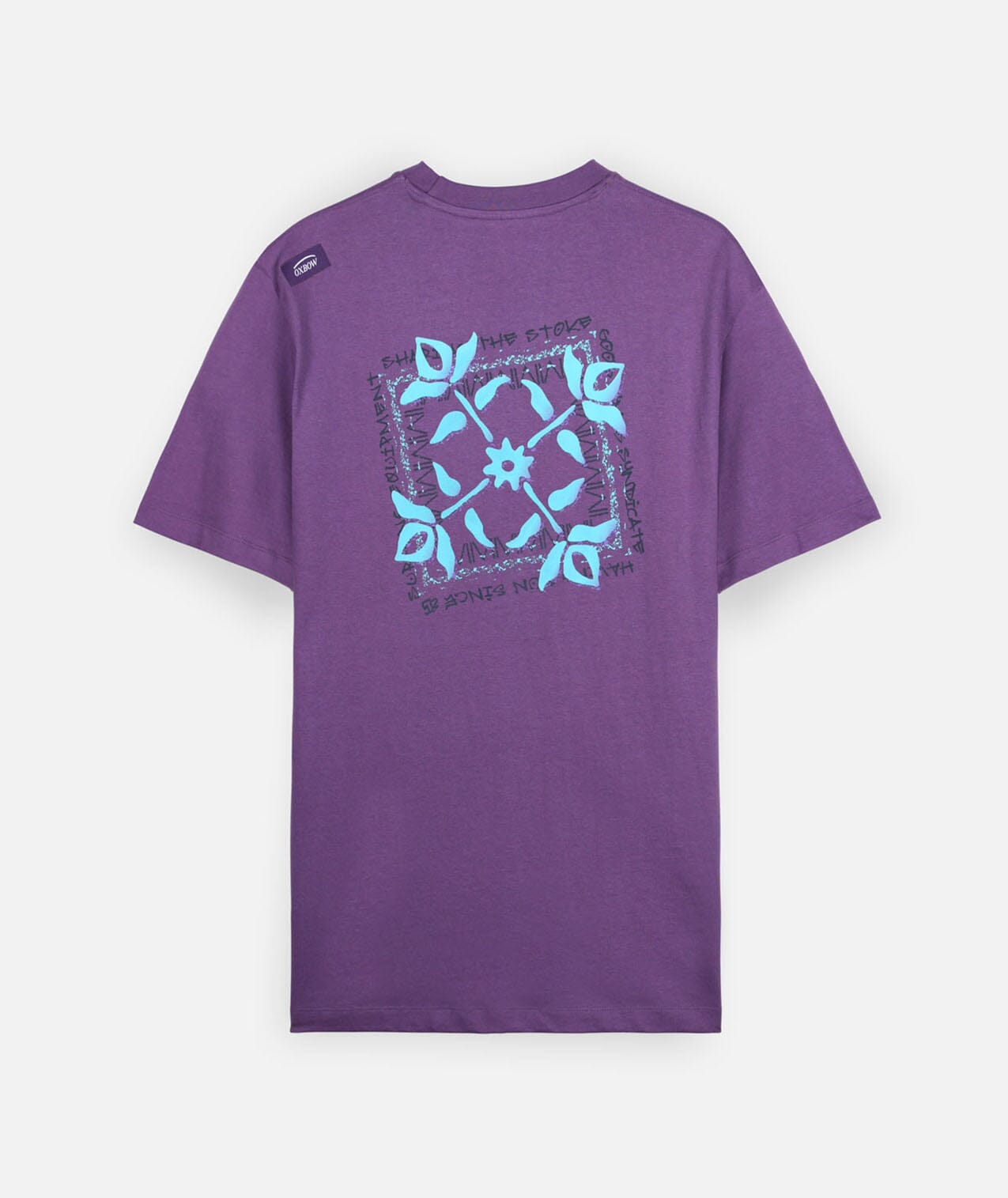 Woozy Tee - Purple Men's T-Shirts & Vests Oxbow 