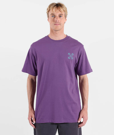 Woozy Tee - Purple Men's T-Shirts & Vests Oxbow S 