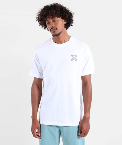 Woozy Tee - White Men's T-Shirts & Vests Oxbow 