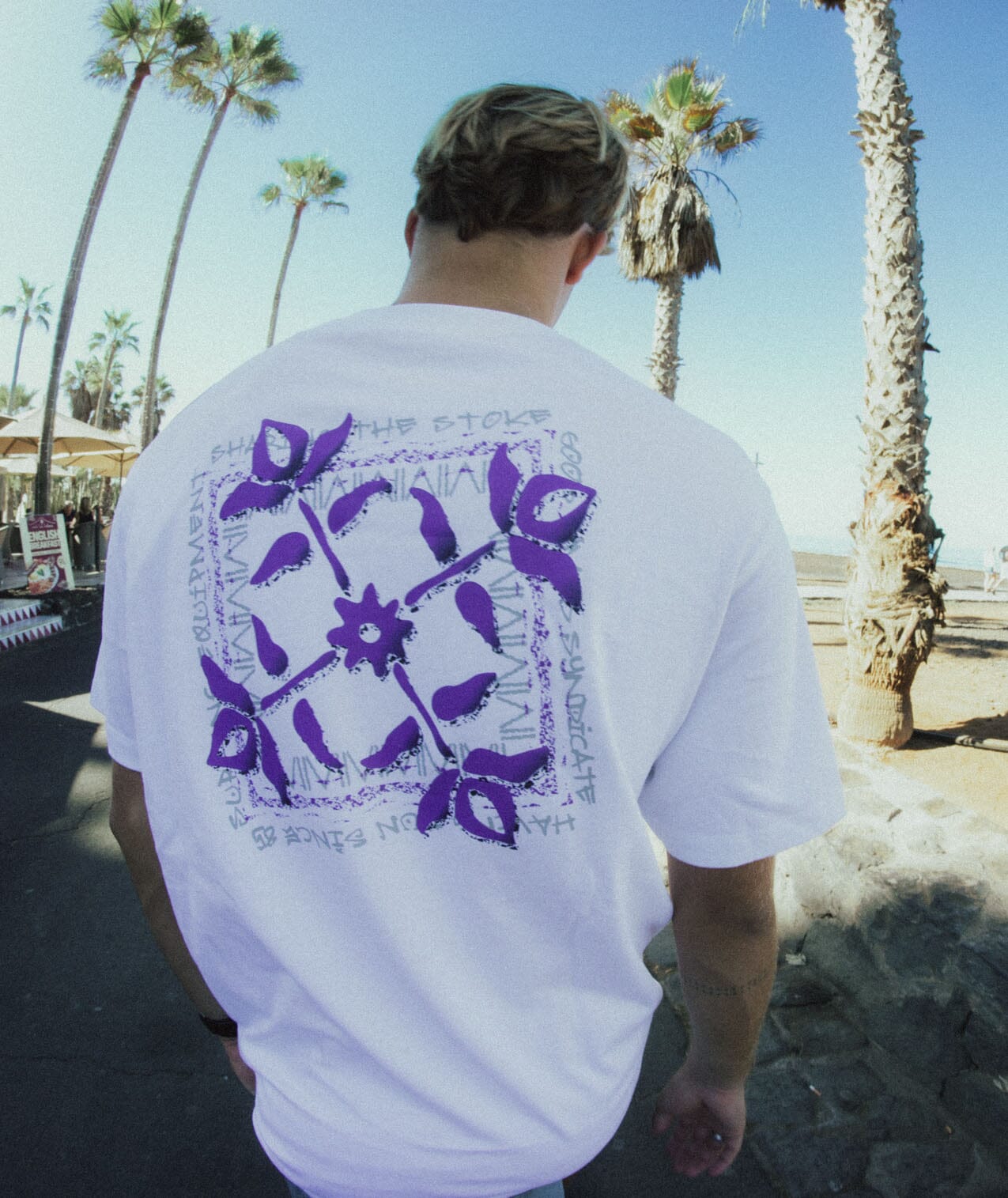 Woozy Tee - White Men's T-Shirts & Vests Oxbow S 