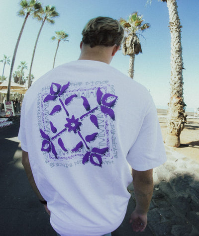 Woozy Tee - White Men's T-Shirts & Vests Oxbow S 