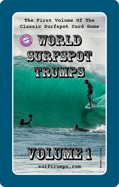 World Surf Spot Trumps Accessories World Surfspot Trumps Vol 1 