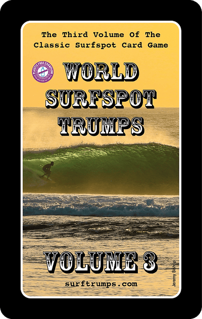 World Surf Spot Trumps Accessories World Surfspot Trumps Vol 3 