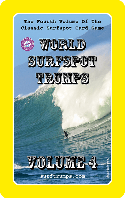 World Surf Spot Trumps Accessories World Surfspot Trumps Vol 4 