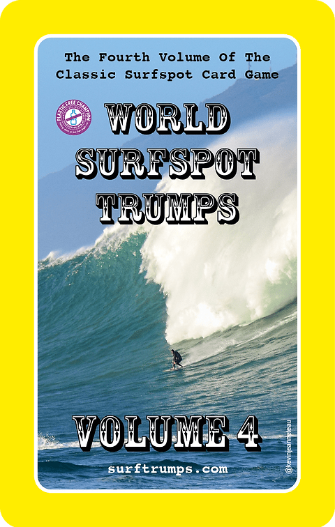 World Surf Spot Trumps Accessories World Surfspot Trumps Vol 4 
