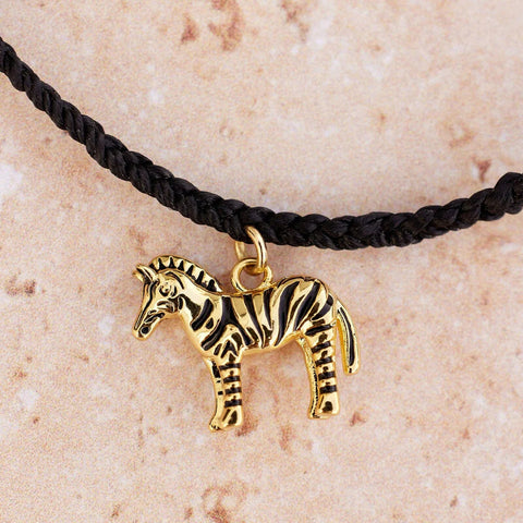 Zebra Charm Bracelet Bracelets Pura Vida 