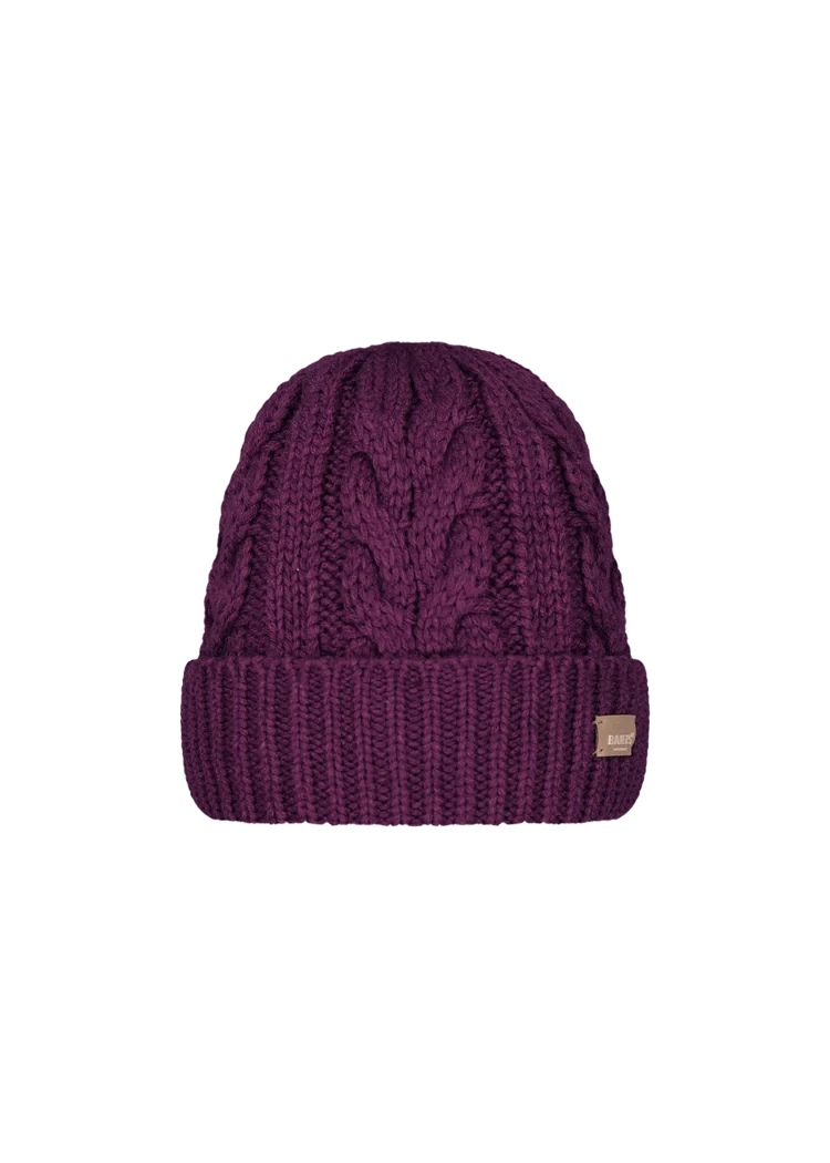 Zirani Beanie - Aubergine Women's Hats,Caps & Scarves Barts 