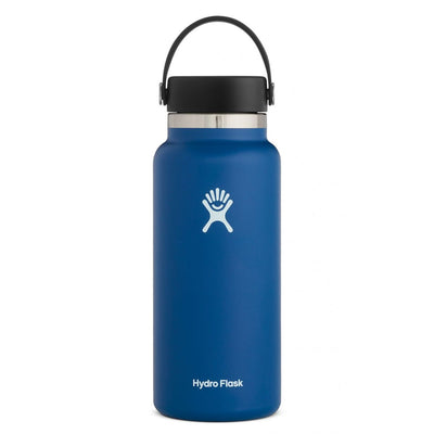 32oz Wide Mouth Flex Cap Flask Accessories Hydro Flask Cobalt 