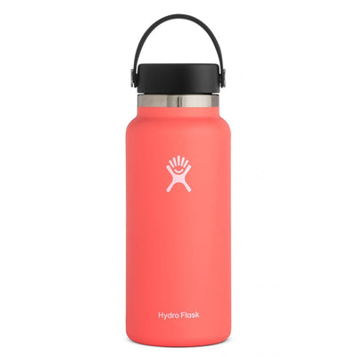32oz Wide Mouth Flex Cap Flask Accessories Hydro Flask Hibiscus 