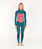 ADVANTAGE PLUS 4/3MM CHEST ZIP FULLSUIT - WOMEN (2022) Women's wetsuits Hurley 