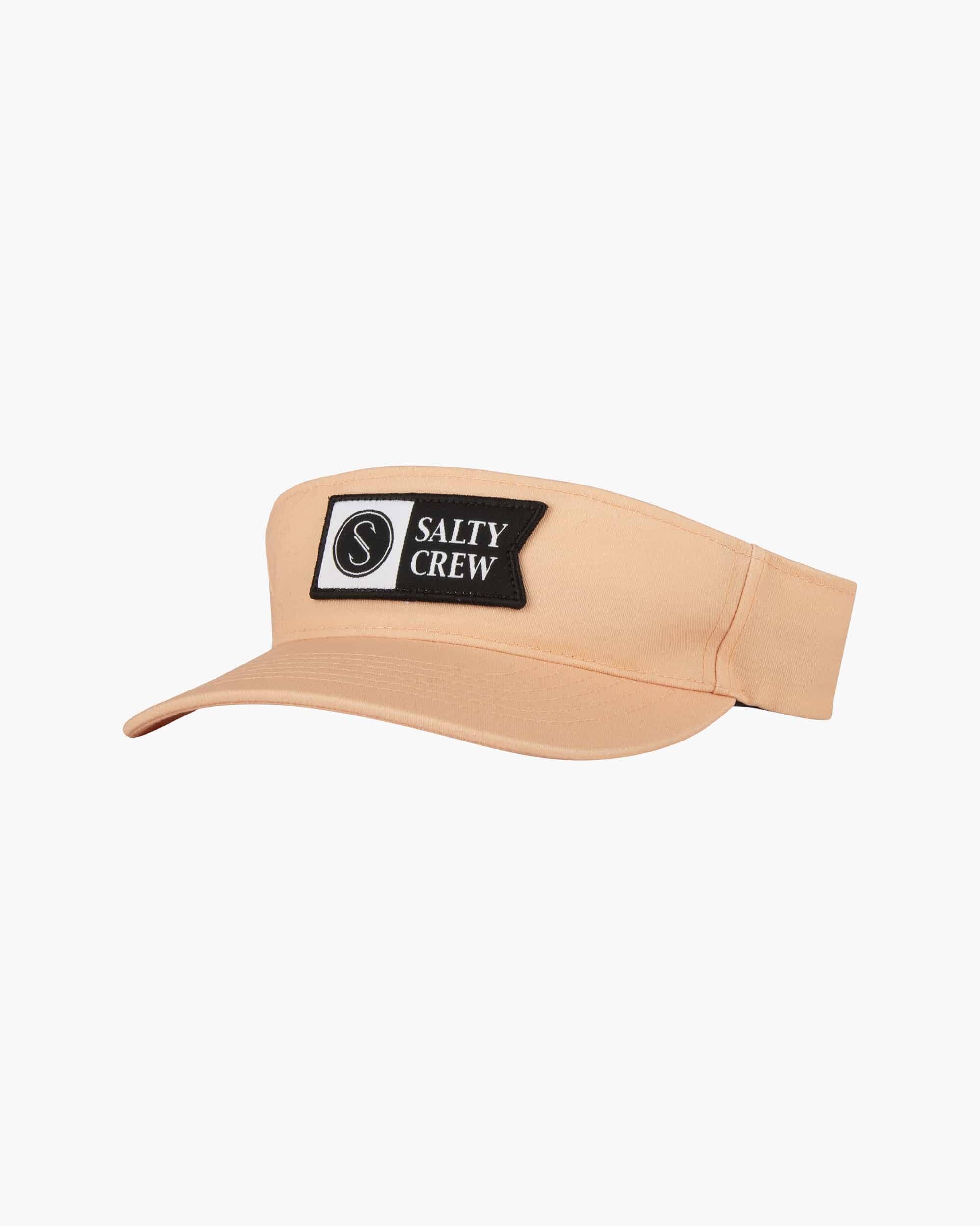 ALPHA VISOR - Apricot Women's Hats,Caps & Scarves Salty Crew 