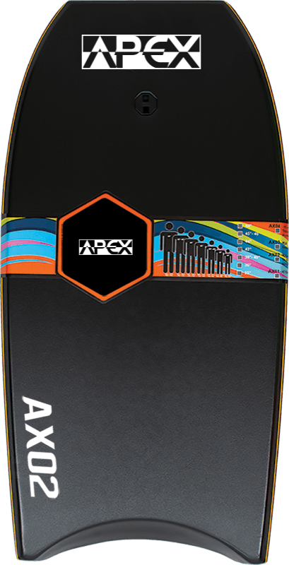 Apex AX02 48" Bodyboards Alder Black 
