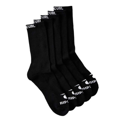 Brand Crew 5 Pack Socks Men's Socks Rip Curl 