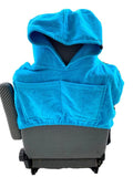 CAR SEAT COVER - Black/Turquoise Towel All In 