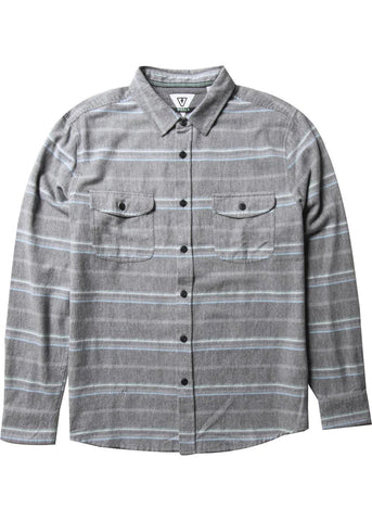 Central Coast Flannel Shirt - Black Men's Shirts & Polos Vissla S 