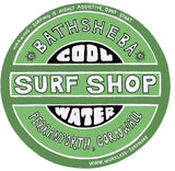 Cool Water T-Shirt - White (Green Logo) Men's T-Shirts & Vests Bathsheba Surf 