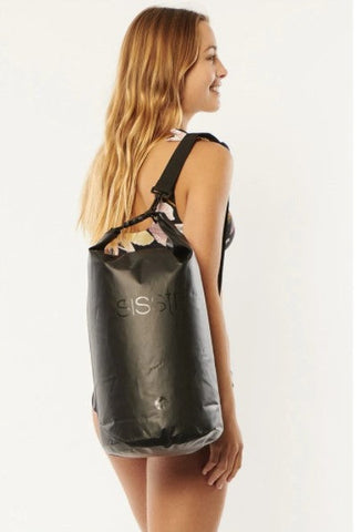 Coral Seas Wet/Dry Bag Bags, Backpacks & Luggage Sisstrevolution Black 