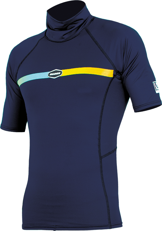 Cruz Junior Long Sleeve Rash Vest - Navy Children's rash vests Alder 