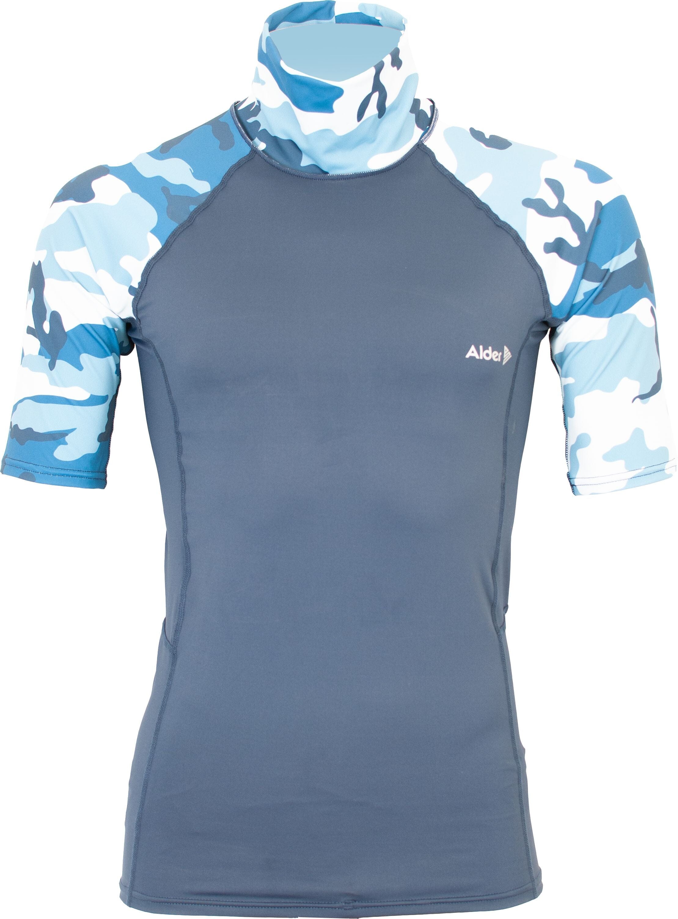 Cruz Junior Short Sleeve Rash Vest - Camo Children's rash vests Alder 8 