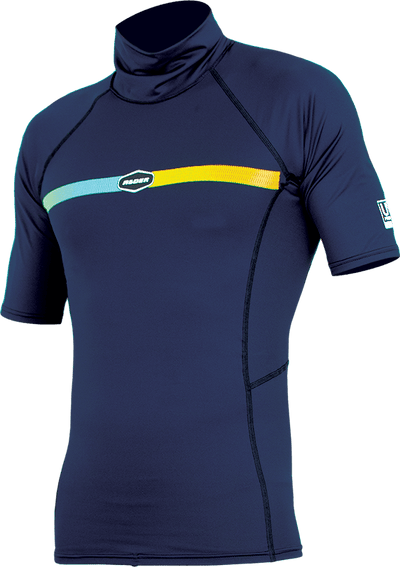Cruz Junior Short Sleeve Rash Vest Children's rash vests Alder 6 Navy 