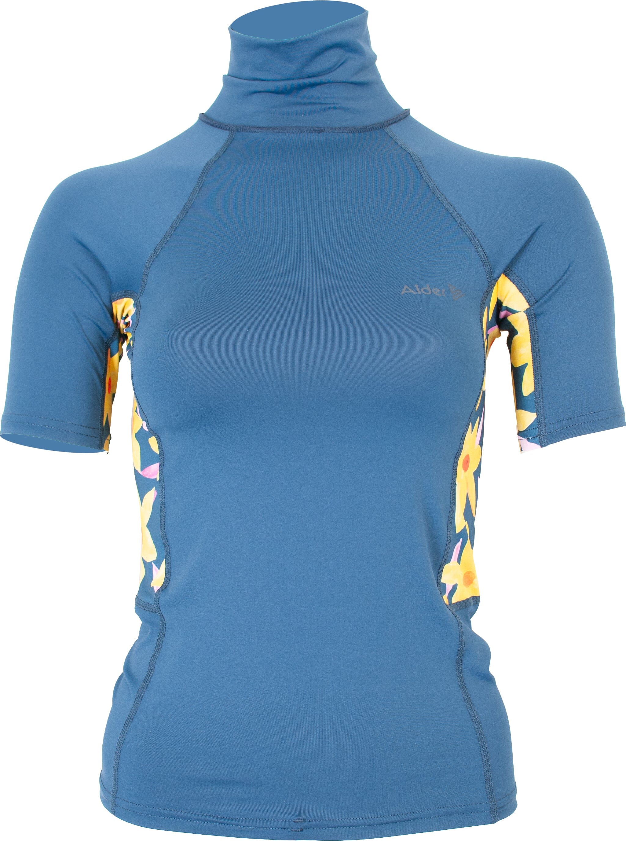 Cruz Women's Short Sleeve Rash Vest - Daffodil Women's Rash Vests/Neoprene Tops Alder UK6 