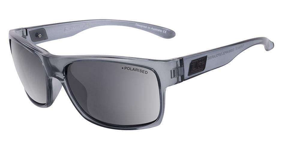 DD Furnace Crystal Grey/Grey Polarised Sunglasses Dirty Dogs 