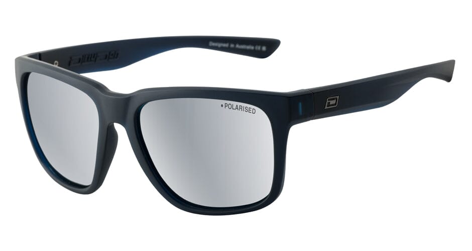 DD Kooky - Satin Blue/Grey Polarised Sunglasses Dirty Dogs 