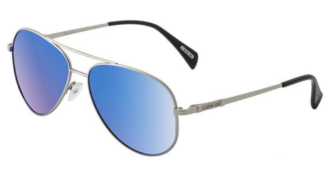 DD Maverick Silver|Blue Mirror Polarised Sunglasses Dirty Dogs 