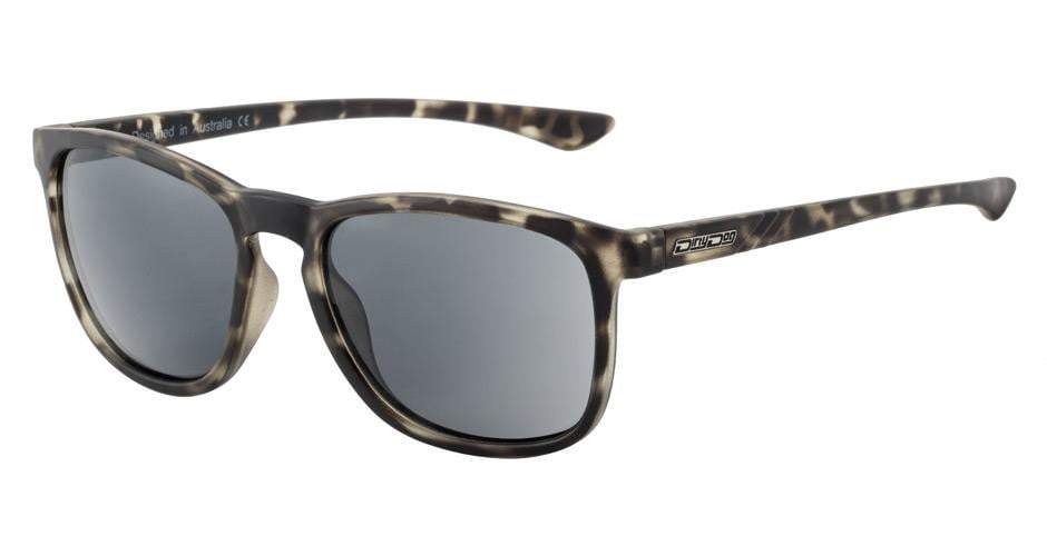 DD Shadow-Olive Tort Grey Polarised Sunglasses Dirty Dogs 