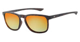 DD Shadow - Satin Tort/Brown Orange Mirror Polarised Sunglasses Dirty Dogs 