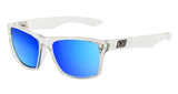 DD Vendetta-Crystal-Grey|Blue Fusion Mirror Polarised Sunglasses Dirty Dogs 