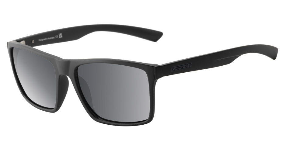 DD Volcano - Matt Black/Grey Polarised Sunglasses Dirty Dogs 