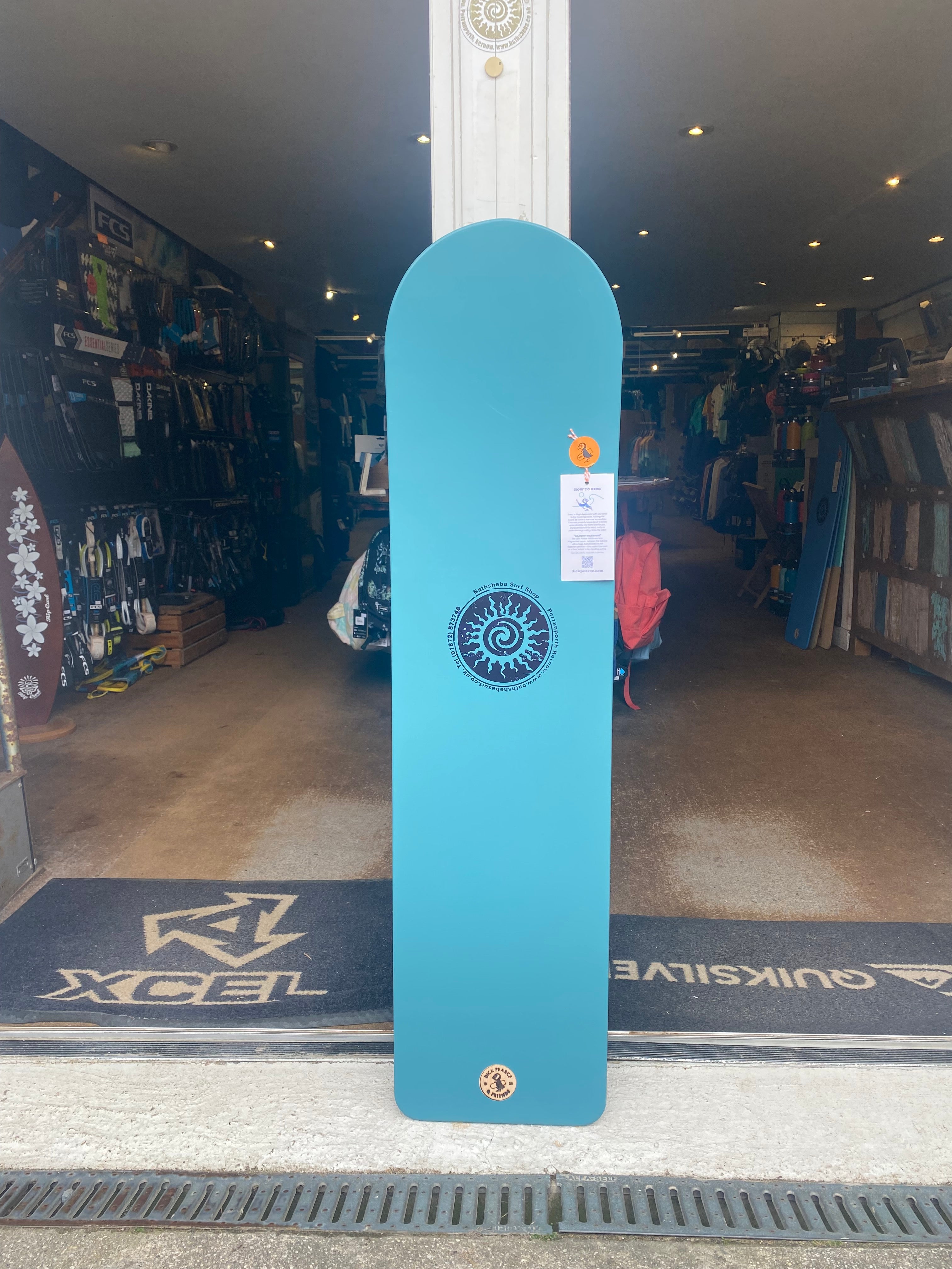 Dick Pearce Bathsheba Surfrider Bellyboard - Sea Green Bodyboards Dick Pearce 