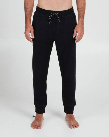Ebbtide Polar Fleece Pant - Black Men's Jeans & Trousers Salty Crew S 