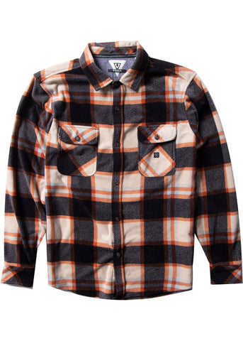 Eco-Zy Ls Polar Flannel - Oxide Men's Shirts & Polos Vissla Medium 