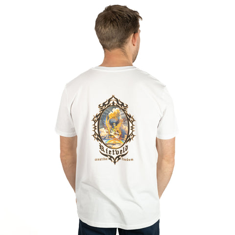 Electric Sky Classic T Shirt - White Men's T-Shirts & Vests Rietveld S 