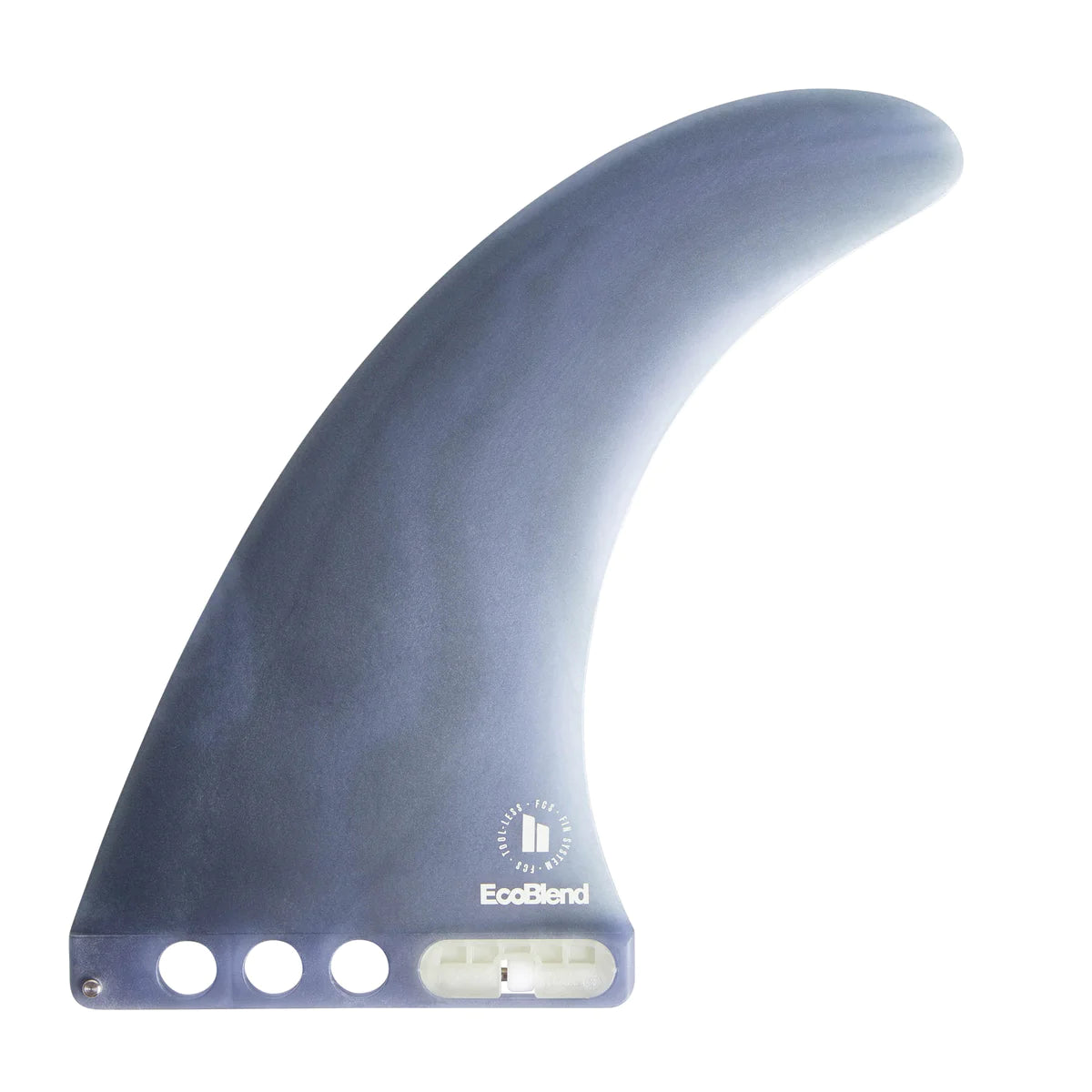FCS II CONNECT NEO GLASS ECO LONGBOARD FIN 9" Fins FCS Dusky Blue 