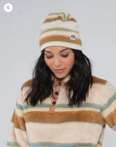 Frits Beanie - Natural Women's Hats,Caps & Scarves Salty Crew 