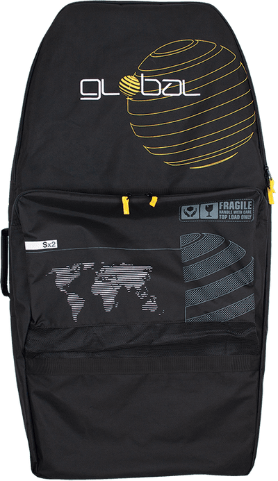 Global S2 Bodyboard Bag Board Bags Alder Black 