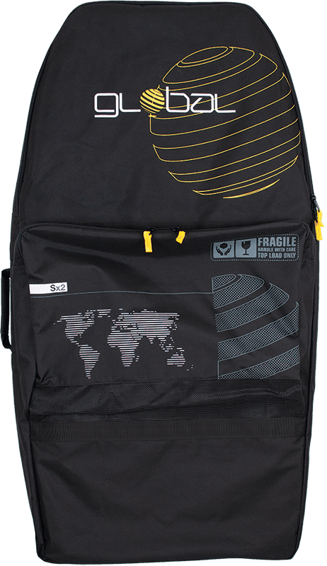 Global S2 Bodyboard Bag Board Bags Alder Black 