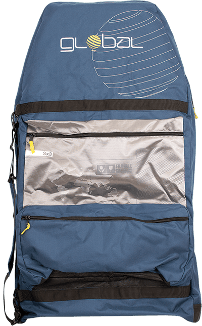 Global S3 Bodyboard Bag Board Bags Alder Blue 