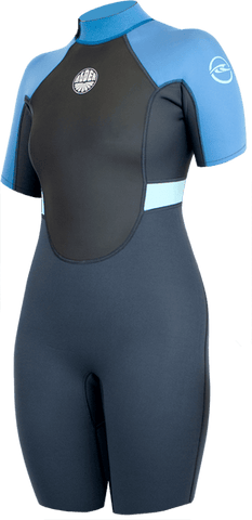 Impact 3/2mm Shorty - Graphite Women's wetsuits Alder UK8 