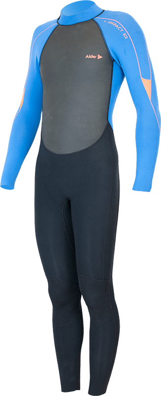 Impact Full Junior 3/2mm Flatlock - Pacific (2023) Children's Wetsuits Alder 6 
