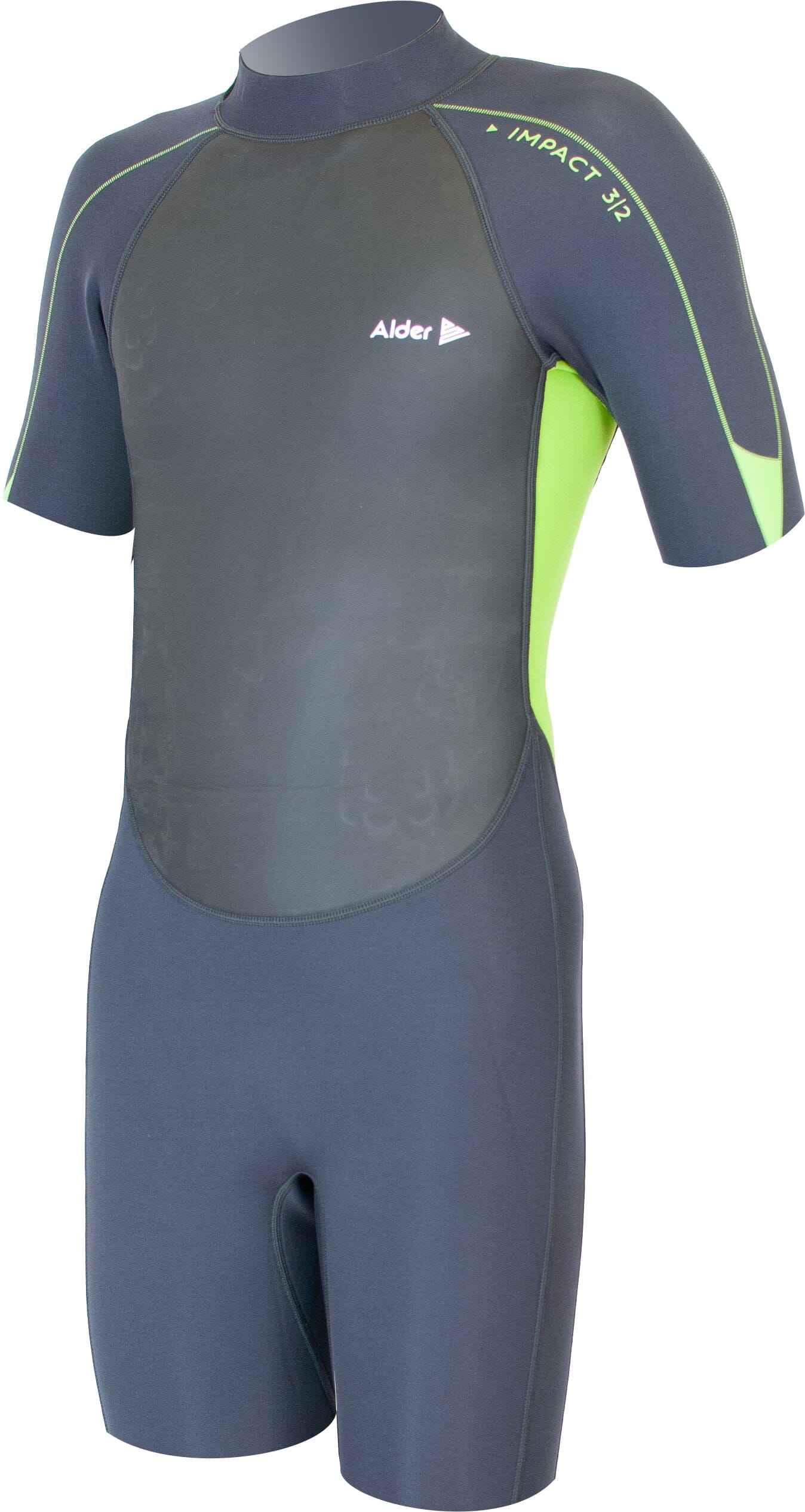 Impact Junior Shorty - Various Colours (2023) Children's Wetsuits Alder Green 6 