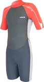 Impact Junior Shorty - Various Colours (2023) Children's Wetsuits Alder Red 6 