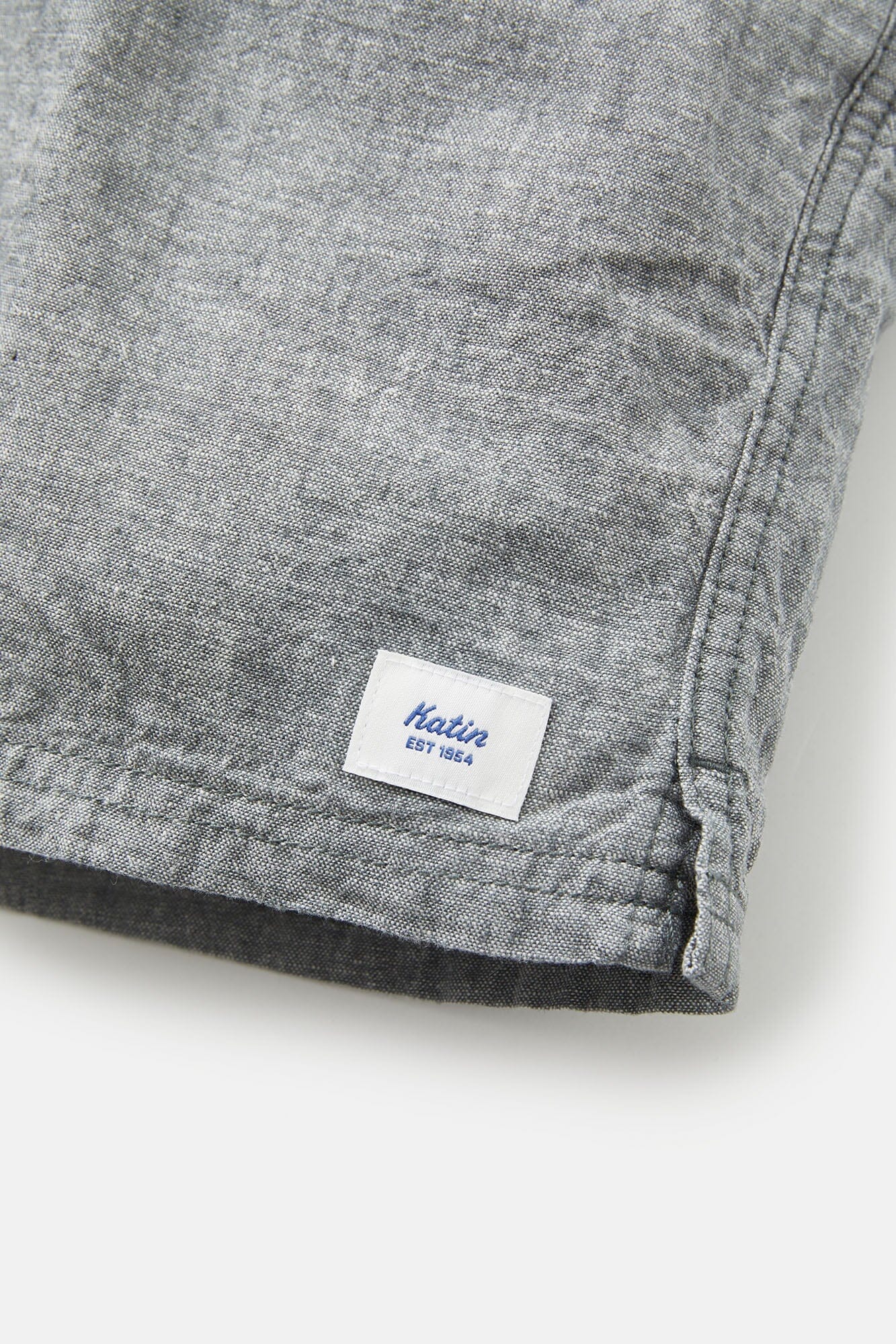 ISAIAH LOCAL SHORT - Steel Blue Men's Shorts & Boardshorts Katin 