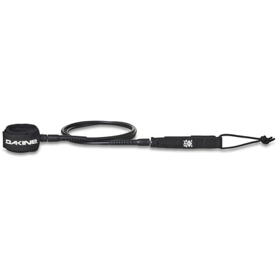 JOHN JOHN FLORENCE KAINUI 6' X 1/4" SURF LEASH (2022) Leashes Dakine Black 