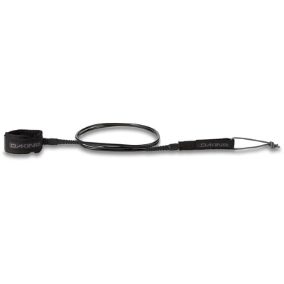 KAINUI TEAM 6' X 1/4" SURF LEASH Leashes Dakine Irons Black 